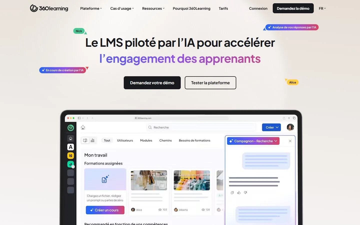 Aperçu du logiciel de gestion de la formation comparé, illustration 6